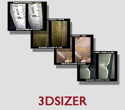 MESURE STEREO TRIDIMENSIONNELLE 3DSIZER